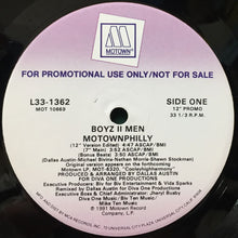 画像をギャラリービューアに読み込む, BOYZ II MEN / MOTOWNPHILLY