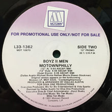 画像をギャラリービューアに読み込む, BOYZ II MEN / MOTOWNPHILLY