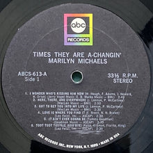 画像をギャラリービューアに読み込む, MARILYN MICHAELS / TIMES THEY ARE A-CHANGIN'