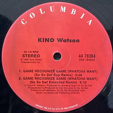 画像をギャラリービューアに読み込む, KINO WATSON / GAME RECOGNIZE GAME (WHATCHA WANT)
