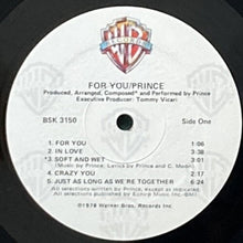 画像をギャラリービューアに読み込む, PRINCE / FOR YOU