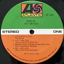 画像をギャラリービューアに読み込む, RAY BRYANT / MCMLXX