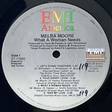 画像をギャラリービューアに読み込む, MELBA MOORE / WHAT A WOMAN NEEDS
