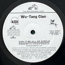 画像をギャラリービューアに読み込む, WU-TANG CLAN / CAN IT BE ALL SO SIMPLE/WU-TANG CLAN AIN'T NUTHING TA F' WIT