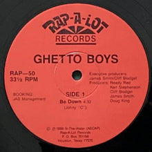 画像をギャラリービューアに読み込む, GHETTO BOYS / BE DOWN/MY MUSICIAN/WHY DO WE LIVE THIS WAY