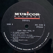 画像をギャラリービューアに読み込む, S.O.U.L. / CAN YOU FEEL IT