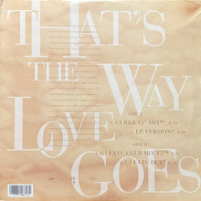 画像をギャラリービューアに読み込む, JANET JACKSON / THAT'S THE WAY LOVE GOES