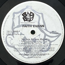 画像をギャラリービューアに読み込む, FAITH EVANS / I LOVE YOU/YOU GETS NO LOVE (REMIX)