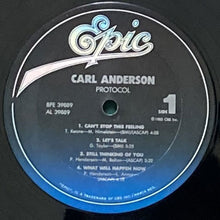 画像をギャラリービューアに読み込む, CARL ANDERSON / PROTOCOL