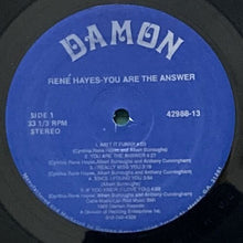 画像をギャラリービューアに読み込む, RENE HAYES / YOU ARE THE ANSWER