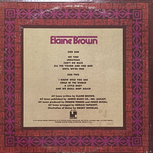 画像をギャラリービューアに読み込む, ELAINE BROWN / ELAINE BROWN