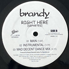 画像をギャラリービューアに読み込む, BRANDY / LONG DISTANCE/RIGHT HERE (DEPARTED)