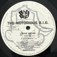 画像をギャラリービューアに読み込む, NOTORIOUS B.I.G. / DEAD WRONG/REAL NIGGAS