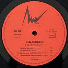 画像をギャラリービューアに読み込む, BEDJABETCH / SUBREPTICEMENT