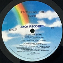 画像をギャラリービューアに読み込む, KLIQUE / IT'S WINNING TIME