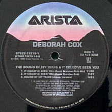 画像をギャラリービューアに読み込む, DEBORAH COX / THE SOUND OF MY TEARS/IT COULD'VE BEEN YOU