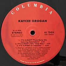 画像をギャラリービューアに読み込む, KAYCEE GROGAN / IT'S ALRIGHT