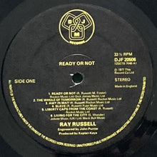 画像をギャラリービューアに読み込む, RAY RUSSELL / READY OR NOT