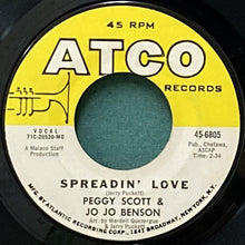 画像をギャラリービューアに読み込む, PEGGY SCOTT & JO JO BENSON / I THANK YOU/SPREADIN' LOVE