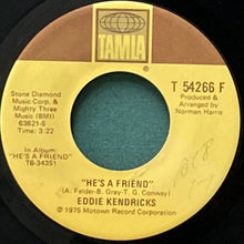 画像をギャラリービューアに読み込む, EDDIE KENDRICKS / HE'S A FRIEND/ALL OF MY LOVE