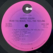 画像をギャラリービューアに読み込む, MARGIE JOSEPH / HEAR THE WORDS, FEEL THE FEELING