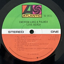 画像をギャラリービューアに読み込む, EMERSON LAKE & PALMER / LOVE BEACH