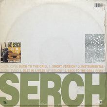 画像をギャラリービューアに読み込む, MC SERCH / BACK TO THE GRILL/DAZE IN A WEAK