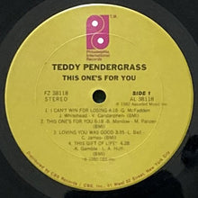 画像をギャラリービューアに読み込む, TEDDY PENDERGRASS / THIS ONE'S FOR YOU