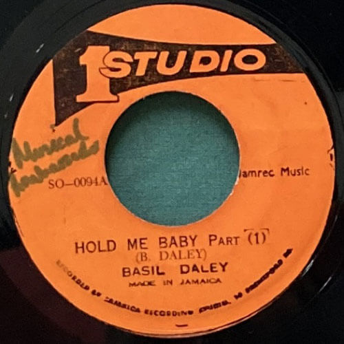 BASIL DALEY HOLD ME BABY PART 1 PART 2 VINYL CHAMBER