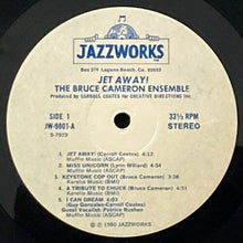 画像をギャラリービューアに読み込む, BRUCE CAMERON ENSEMBLE / JET AWAY!