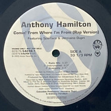 画像をギャラリービューアに読み込む, ANTHONY HAMILTON / COMIN' FROM WHERE I'M FROM (RAP VERSION)/MAMA KNEW LOVE