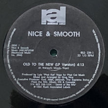 画像をギャラリービューアに読み込む, NICE & SMOOTH / OLD TO THE NEW/BLUNTS