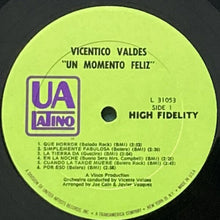 画像をギャラリービューアに読み込む, VICENTICO VALDES / UN MOMENTO FELIZ