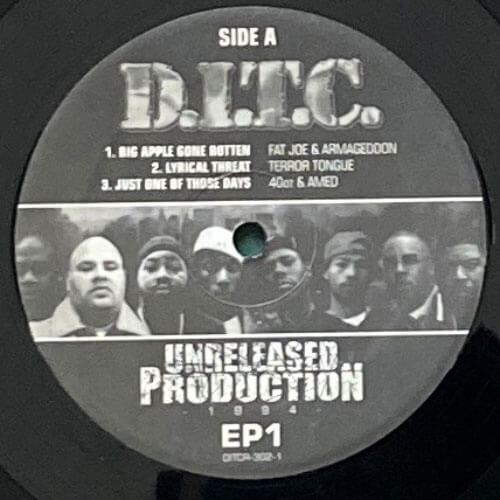 D.I.T.C. / UNRELEASED PRODUCTION 1994 EP1 – VINYL CHAMBER