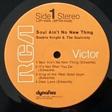 画像をギャラリービューアに読み込む, BOOBIE KNIGHT & THE SOULCIETY / SOUL AIN'T NO NEW THING