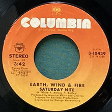 画像をギャラリービューアに読み込む, EARTH, WIND & FIRE / SATURDAY NITE/DEPARTURE