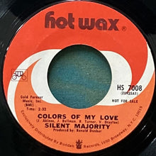 画像をギャラリービューアに読み込む, SILENT MAJORITY / FRIGHTENED GIRL/COLOR OF MY LOVE