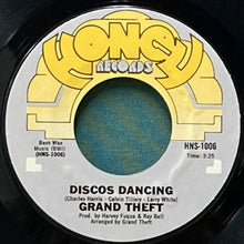 画像をギャラリービューアに読み込む, GRAND THEFT / HOW COULD YOU BE SO COLD/DISCO DANCING