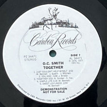 画像をギャラリービューアに読み込む, O.C. SMITH / TOGETHER