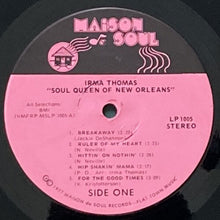 画像をギャラリービューアに読み込む, IRMA THOMAS / SOUL QUEEN OF NEW ORLEANS