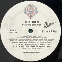 画像をギャラリービューアに読み込む, AL B. SURE! featuring SLICK RICK / IF I'M NOT YOUR LOVER