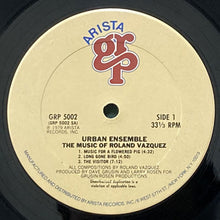 画像をギャラリービューアに読み込む, URBAN ENSEMBLE / THE MUSIC OF ROLAND VAZQUEZ