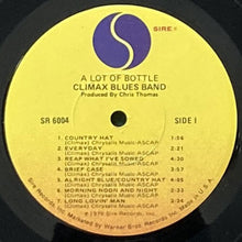 画像をギャラリービューアに読み込む, CLIMAX BLUES BAND / A LOT OF BOTTLE