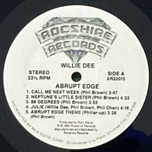 画像をギャラリービューアに読み込む, WILLIE DEE / ABRUPT EDGE