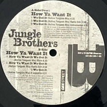 画像をギャラリービューアに読み込む, JUNGLE BROTHERS / HOW YA WANT IT (WE GOT IT) (NATIVE TONGUES MIX)