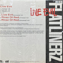 画像をギャラリービューアに読み込む, FLATLINERZ / LIVE EVIL/RIVAZ OF RED