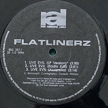 画像をギャラリービューアに読み込む, FLATLINERZ / LIVE EVIL/RIVAZ OF RED