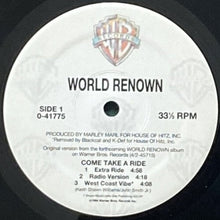 画像をギャラリービューアに読み込む, WORLD RENOWN / COME TAKE A RIDE