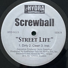 画像をギャラリービューアに読み込む, SCREWBALL / TORTURE (REMIX)/STREET LIFE