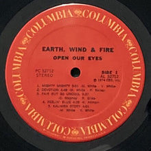 画像をギャラリービューアに読み込む, EARTH, WIND & FIRE / OPEN OUR EYES